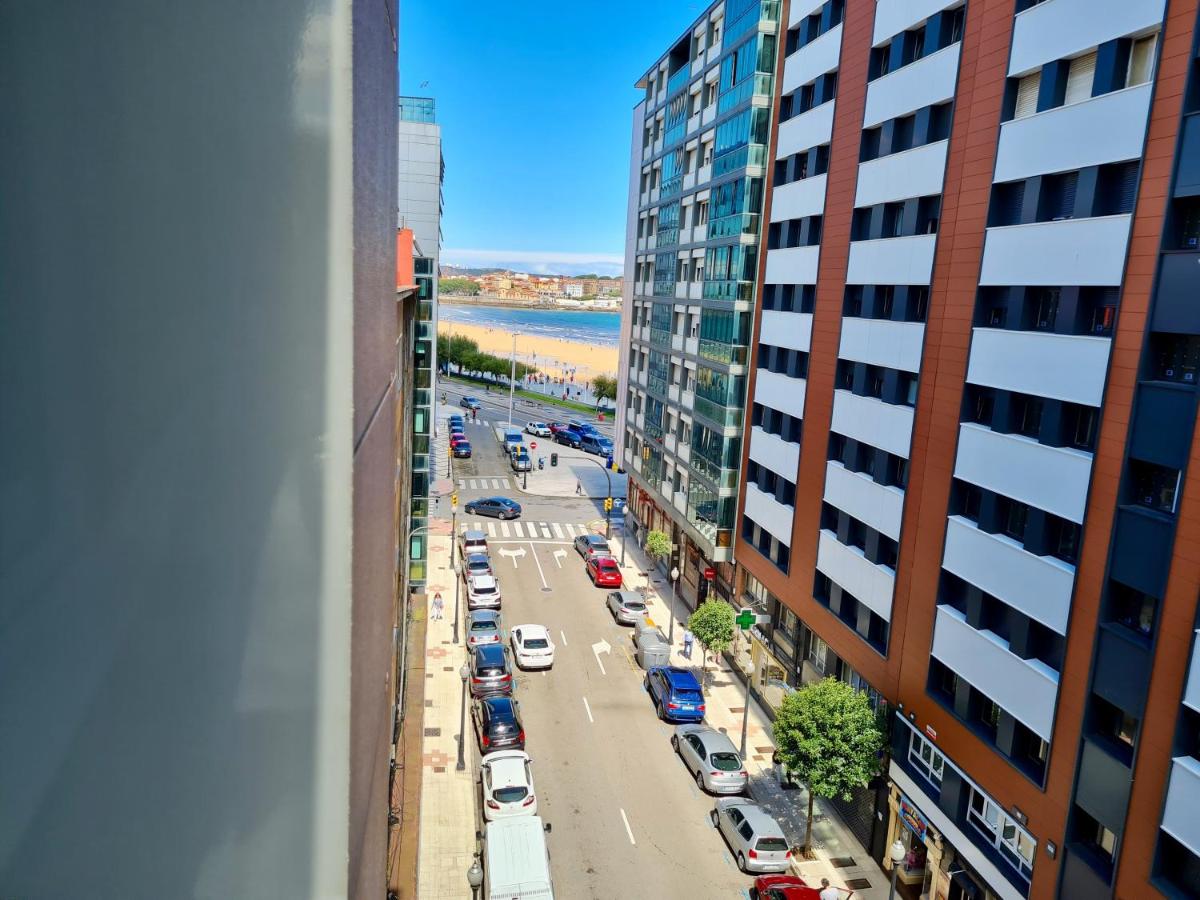 Precioso piso para 6 personas en la playa de San Lorenzo - Chambres d'hôtes Gijón