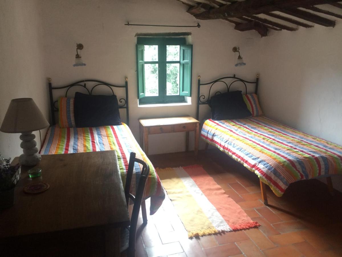 Tweepersoonskamer met 2 Aparte Bedden en Gedeelde Badkamer