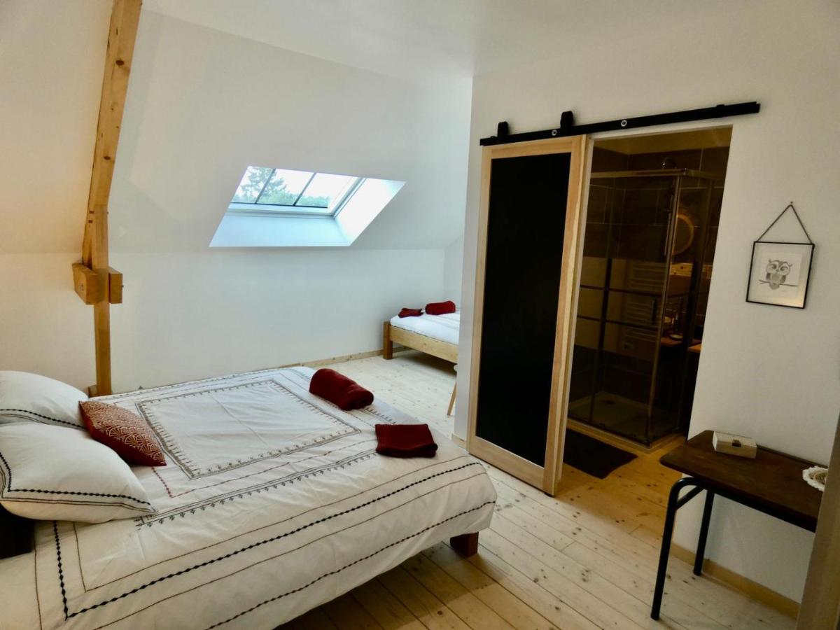 Dreibettzimmer mit eigenem Bad