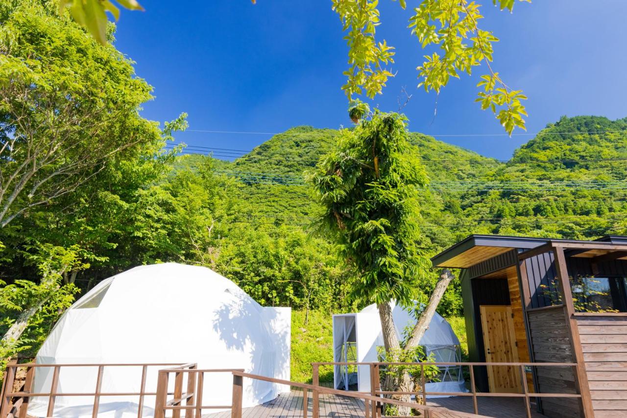 (10) Dome Tent with Private Hot Spring (Single Bed×4)