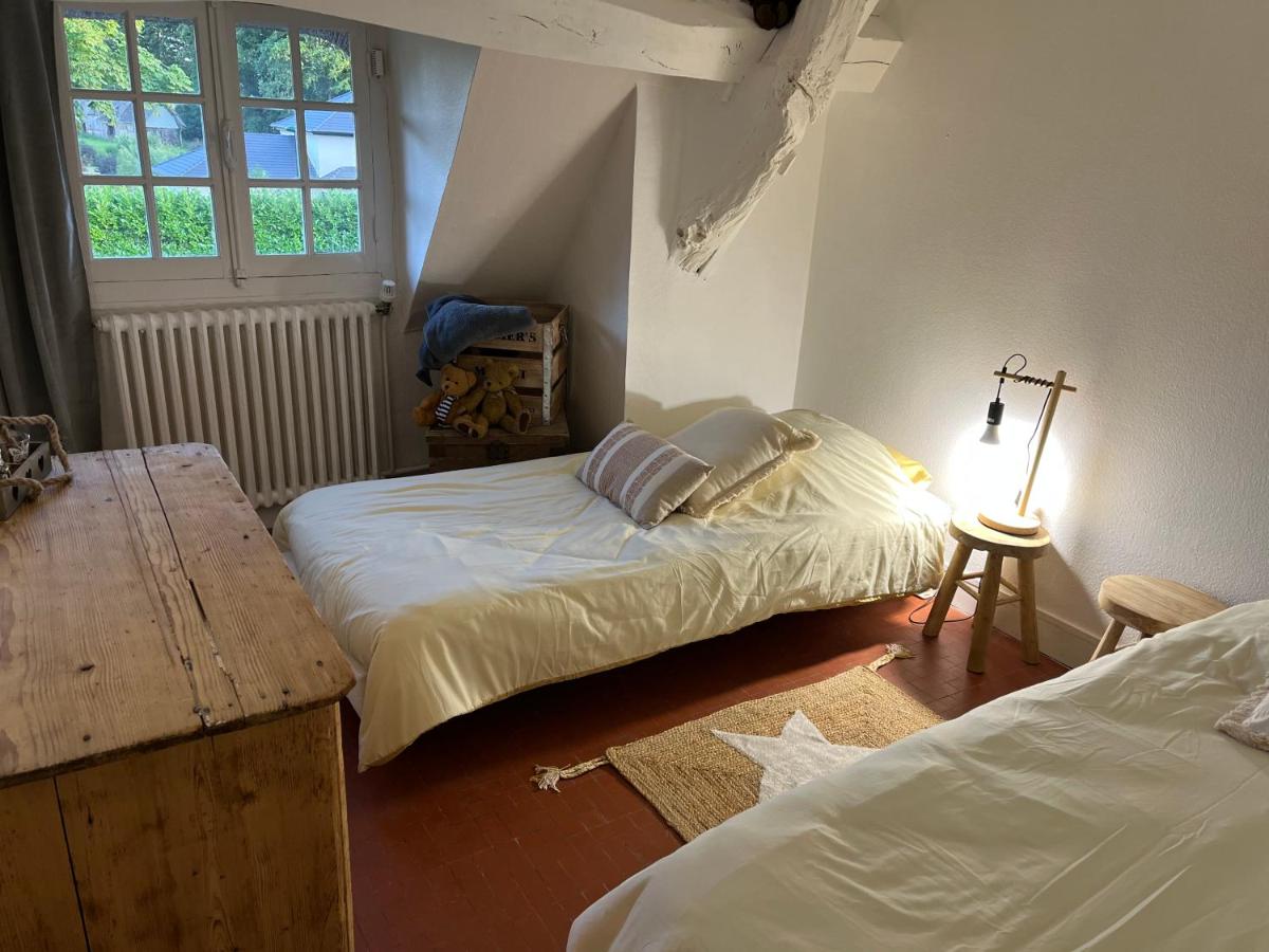 Grande chaumière, 5 chambres, 14 personnes proche des plages - B&B Manneville-ès-Plains
