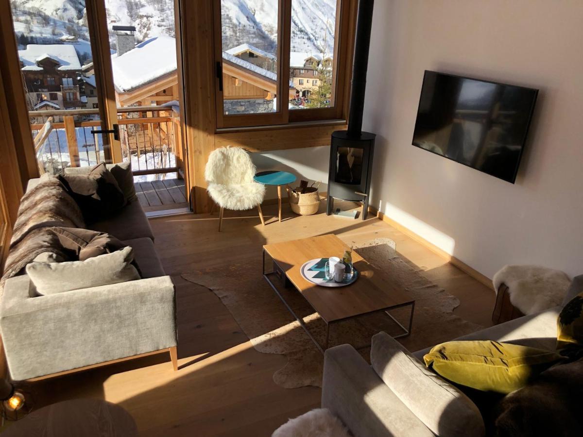 Chalet aux Pistes · 8 Pers · Wifi et Parking Couverts - FR-1-344-740 - Bed and Breakfast Saint-Martin-de-Belleville