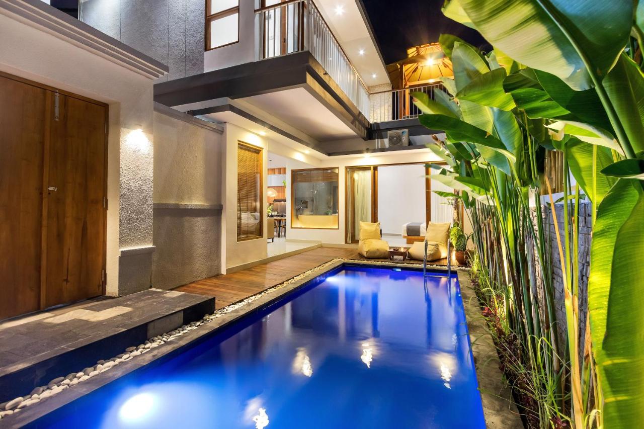 Vin Villa Canggu 3 BR with private pool - Chambres d’hôtes Canggu