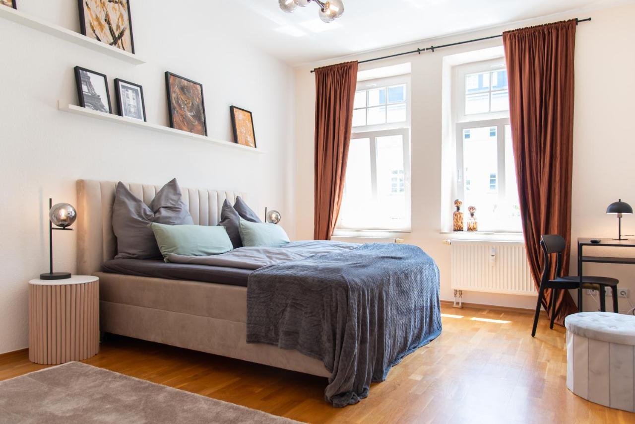 B&B Chemnitz - Kaßberg - Studio mit Balkon, Netlfix und Wifi - Bed and Breakfast Chemnitz