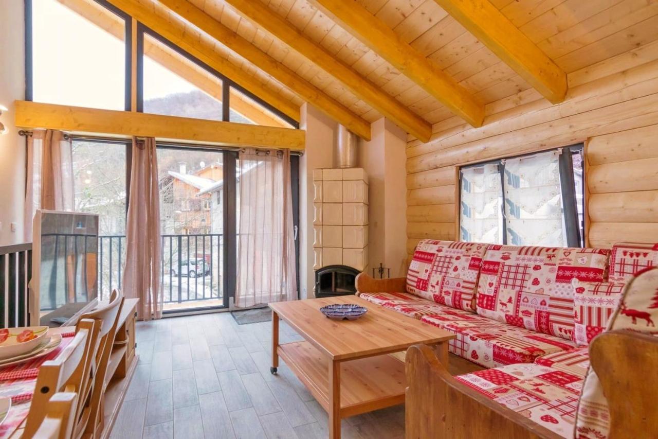 B&B Courchevel - Maison de 3 chambres avec balcon amenage et wifi a Courchevel a 1 km des pistes - Bed and Breakfast Courchevel