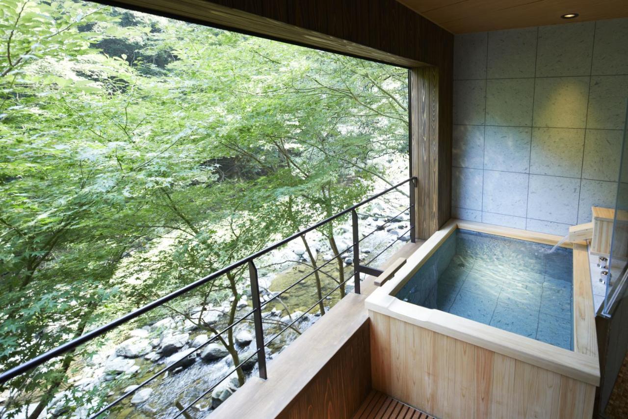 Japanese-Style Room with Open-Air Bath