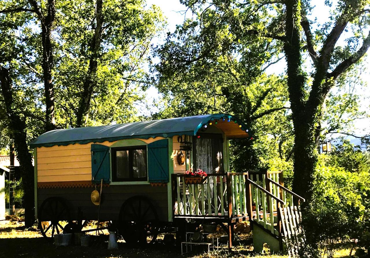 B&B Saint-Paul-en-Forêt - "la brindille" Roulotte Tzigane de charme - Bed and Breakfast Saint-Paul-en-Forêt