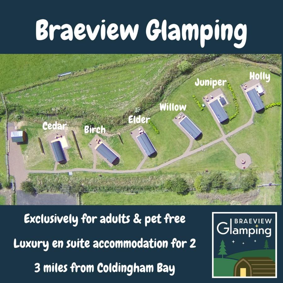 B&B Eyemouth - Braeview Glamping - Bed and Breakfast Eyemouth
