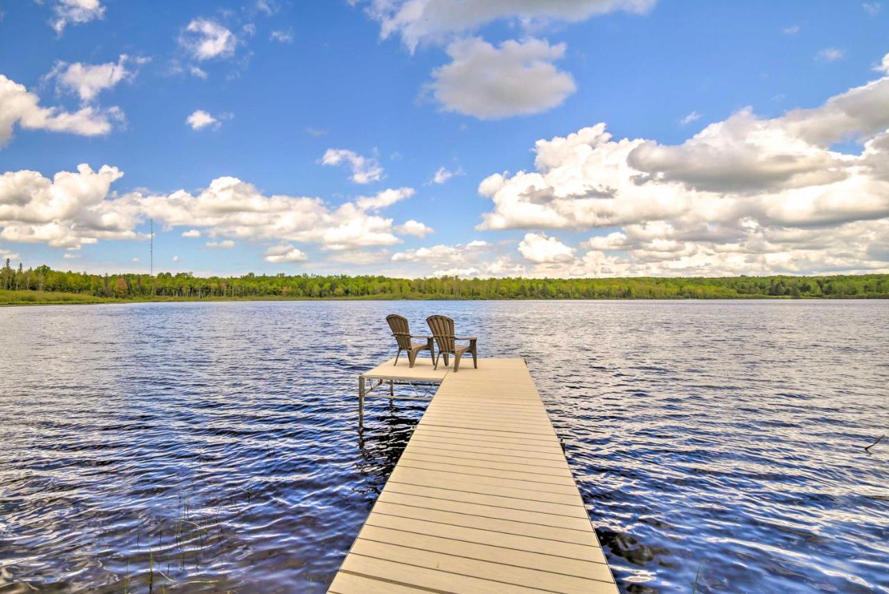 Secluded Woodsy Watersmeet Cabin with Fire Pit! - B&B Watersmeet