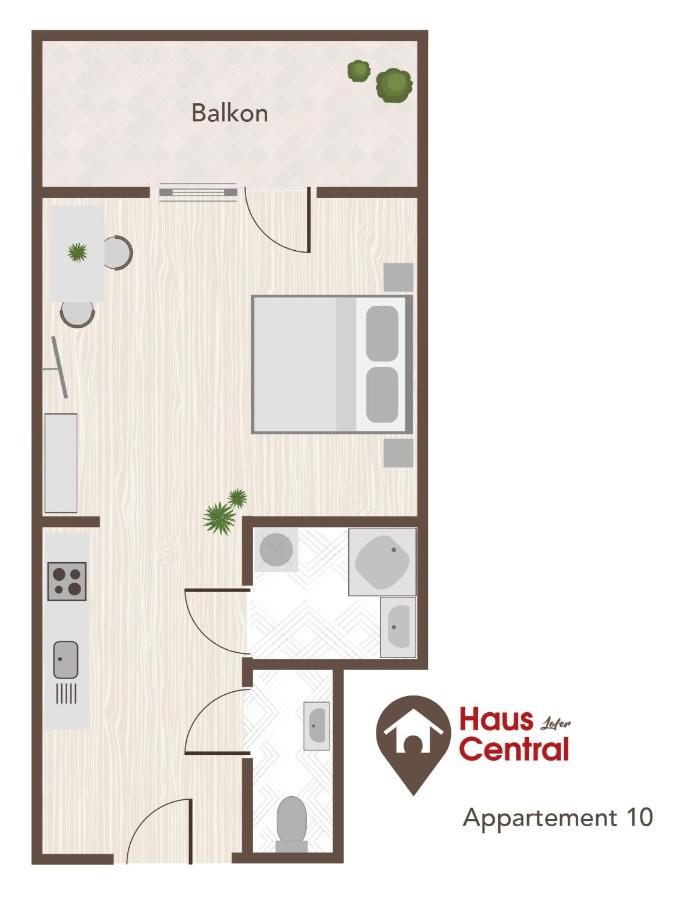 Monolocale con Balcone