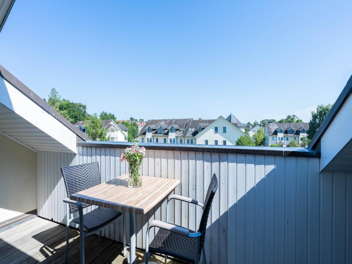 Dünenpark Binz - Komfort Ferienwohnung mit 2 Schlafzimmern und Balkon im Dachgeschoss 012 - B&B Ostseebad Binz