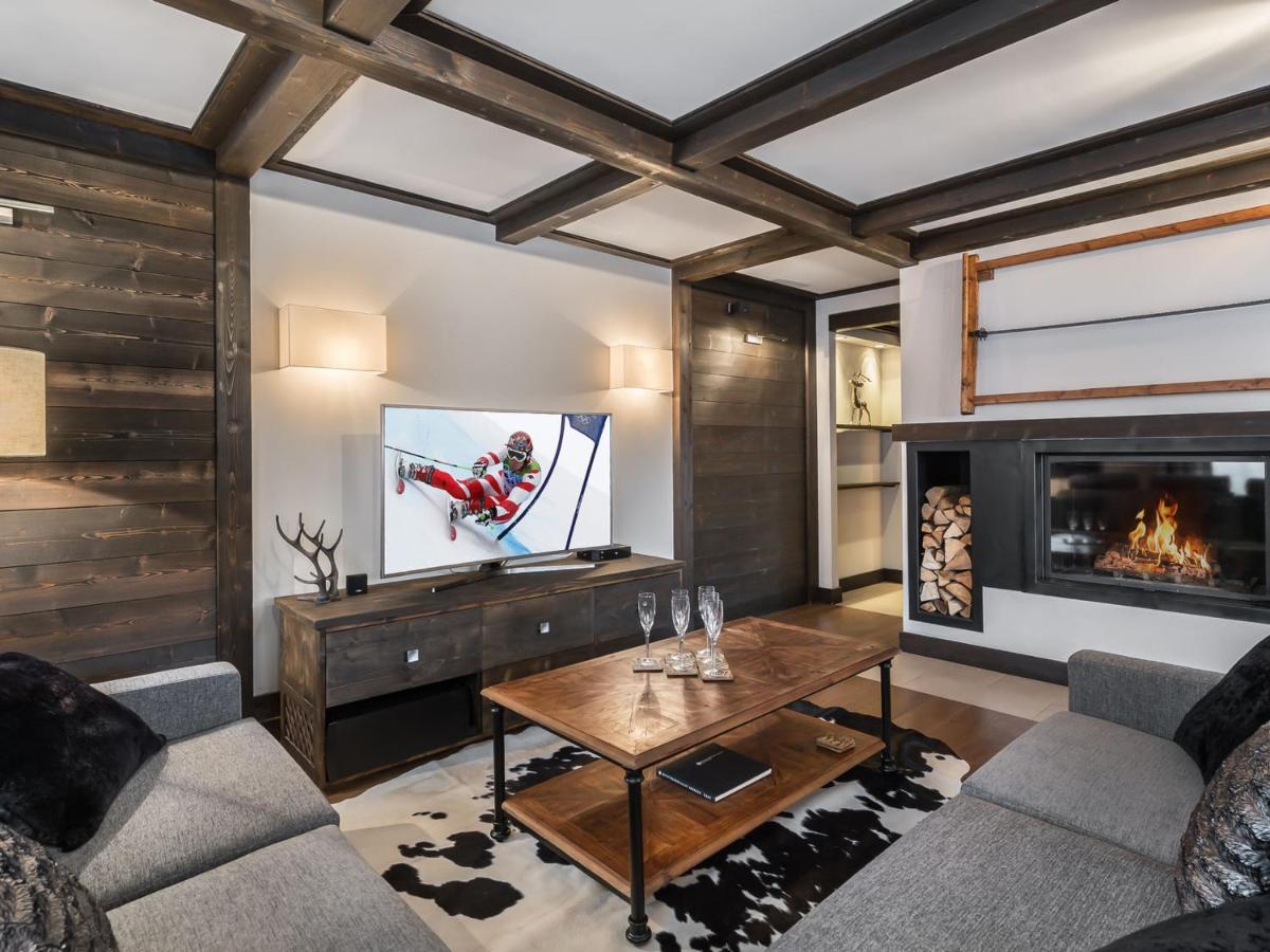 Chic appartement central avec cheminée et parking à Courchevel - FR-1-563-64 - B&B Courchevel 1550