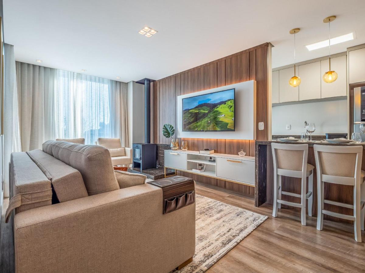 San Telmo 404 - Apto novo no coração de Gramado, com garagem - B&B