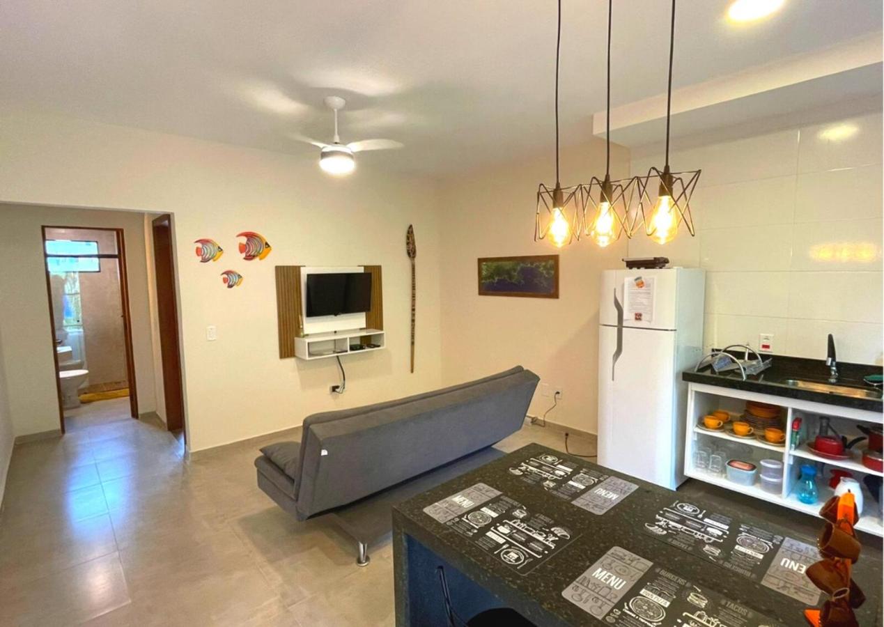 Refúgio Praia Lagoinha Ubatuba-SP Condomínio Samola apto 07 - B&B Ubatuba