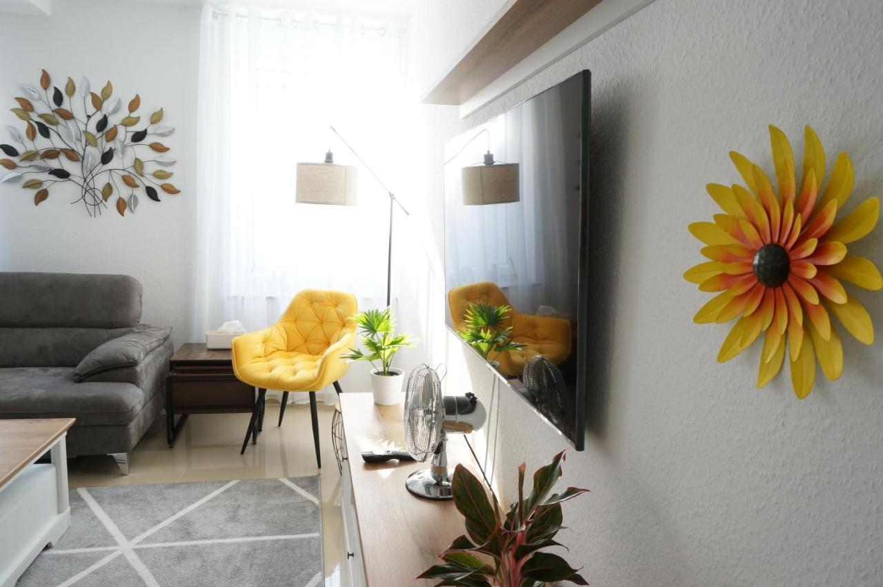 Mein Apartment Flowers mit Kamin, bis 10 Personen - Chambres d'hôtes Frankenthal