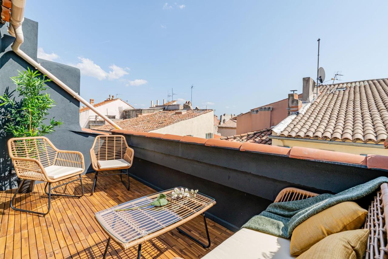 LOFT EN VILLE - Duplex Terrasse coeur historique avec vue dégagée & Parking souterrain Offert - Ferienwohnung La Ciotat