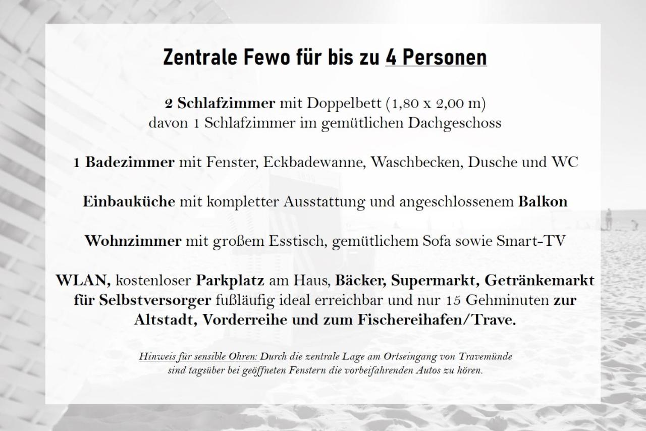 PEMATRA Haus Sonnenschein - FeWo Lieblingsplatz - B&B Travemünde