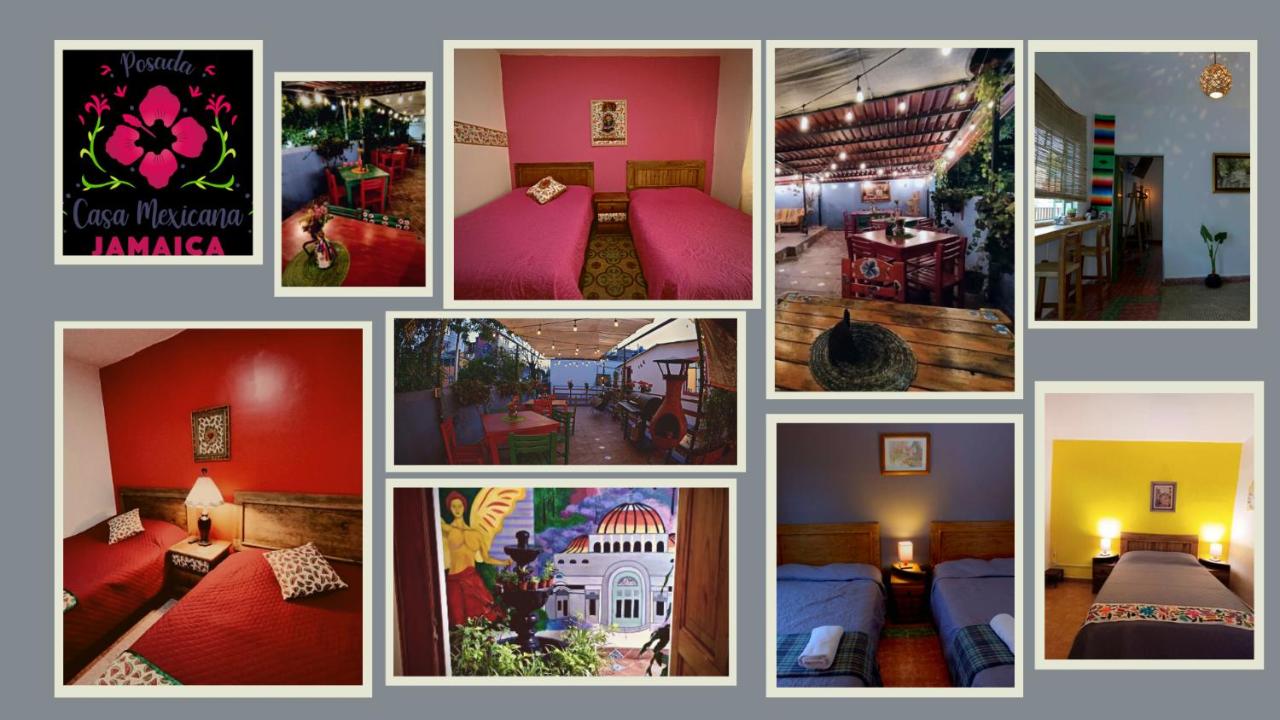 B&B Mexiko-Stadt - Posada Casa Mexicana Jamaica - Bed and Breakfast Mexiko-Stadt