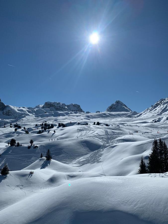 B&B Plagne Bellecote - Bel appartement ski aux pieds Plagne Bellecôte - Bed and Breakfast Plagne Bellecote