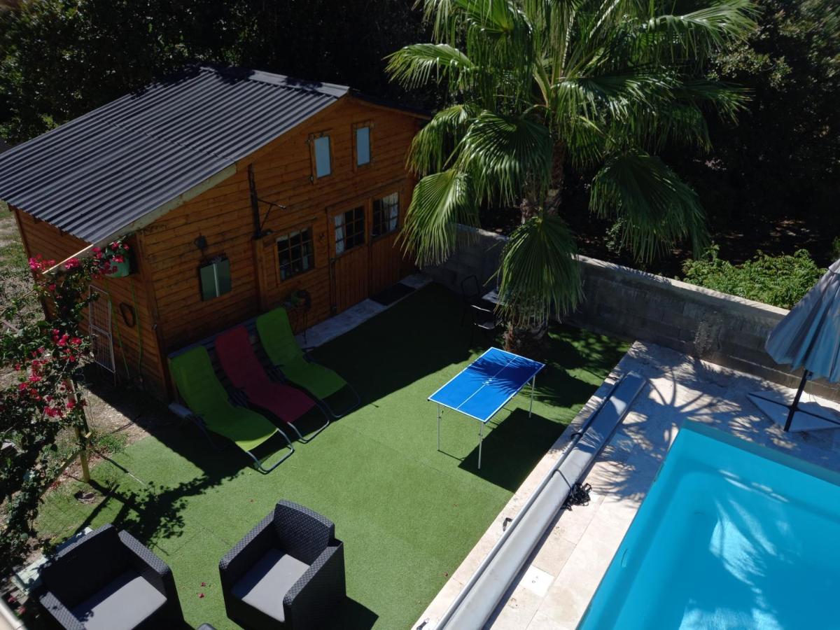 B&B Patrimonio - Casa di legnu ,charmant chalet avec piscine - Bed and Breakfast Patrimonio