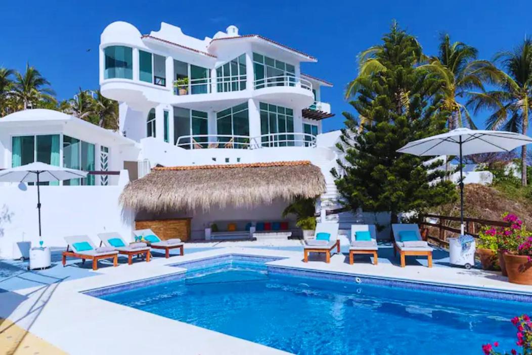 B&B Puerto Ángel - Hermosa Villa con alberca infinita Playa Zipolite - Bed and Breakfast Puerto Ángel