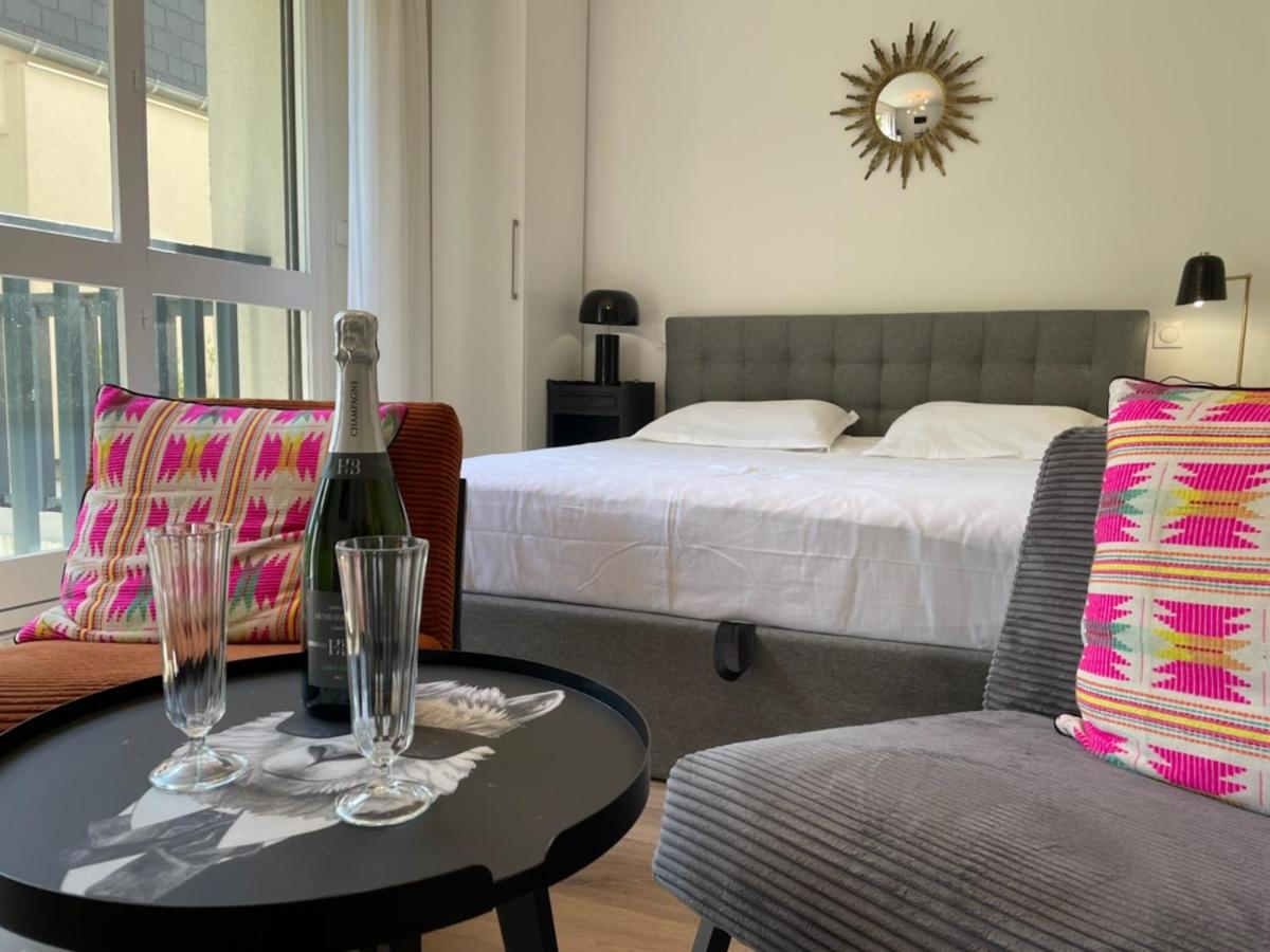 Le grand large "Superbe studio piscine chauffée du 1 juin au 15 septembre" - Ferienwohnung Trouville-sur-Mer