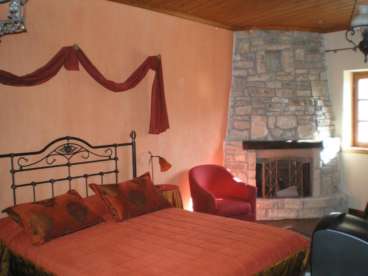 Habitación Cuádruple con chimenea