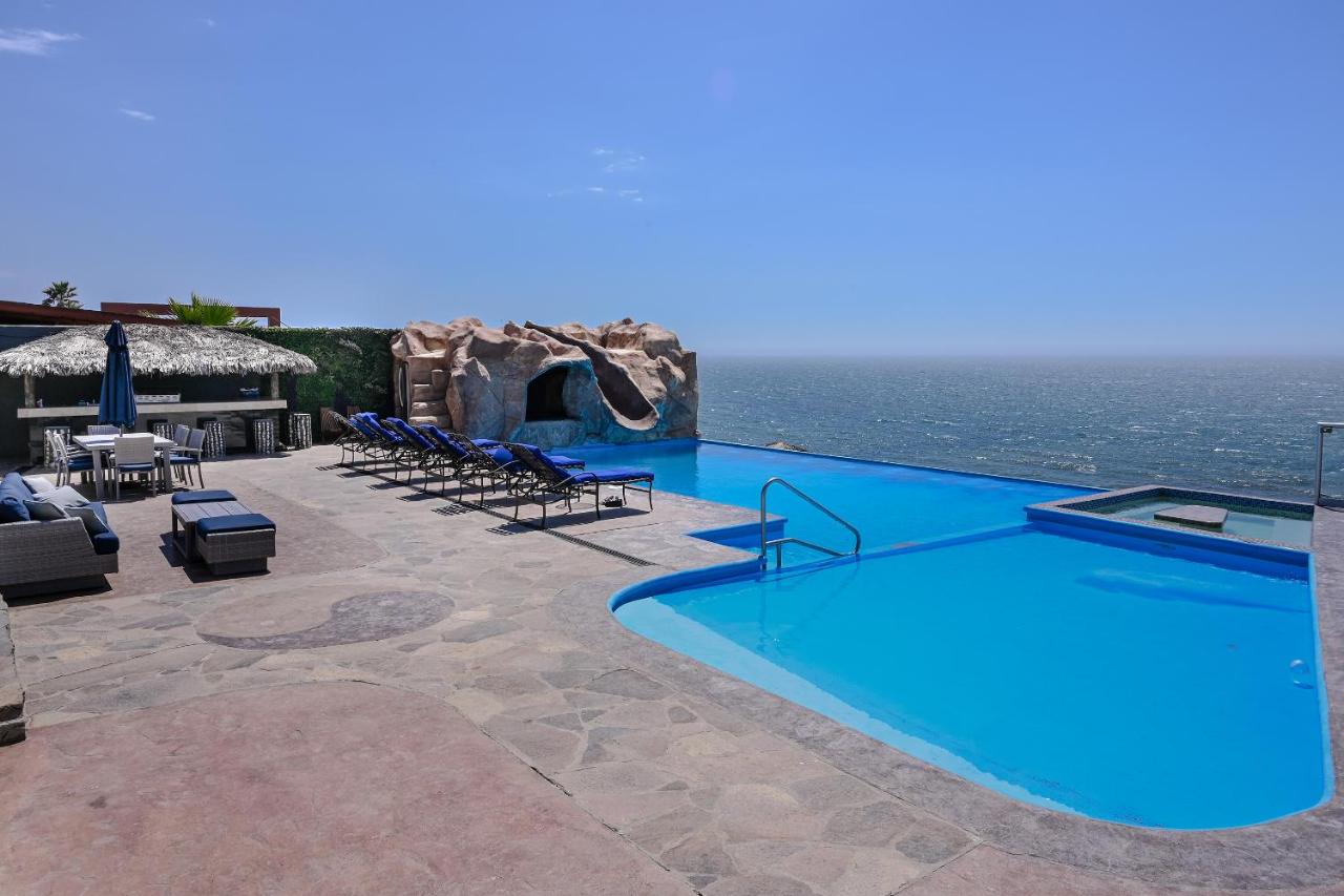 Tritons Place-Half Acre Oceanfront Paradise With Private Pool, Jacuzzi, Fire Pit, Beach Access - B&B Primo Tapia