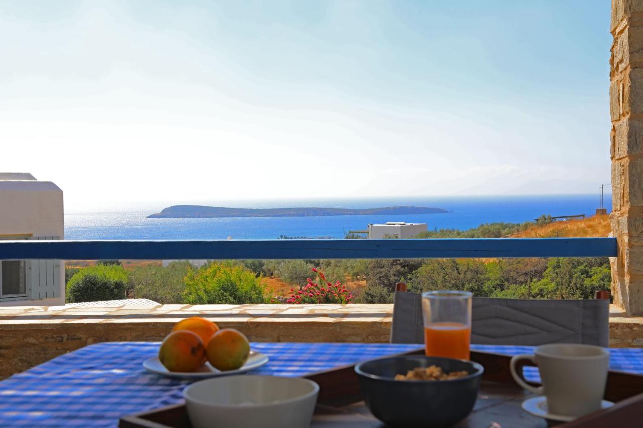 Villa Zoe with Seaview near Golden Beach - Chambres d’hôtes Chrissi Akti