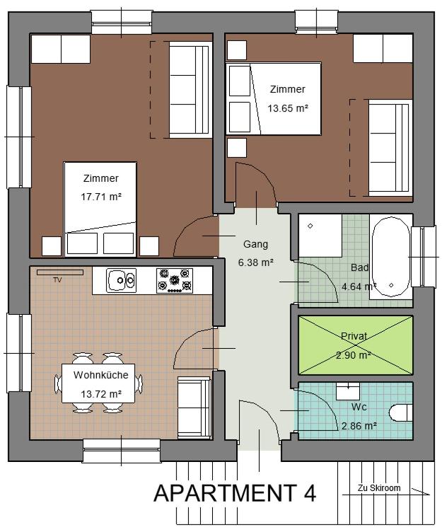 Two-Bedroom Apartment