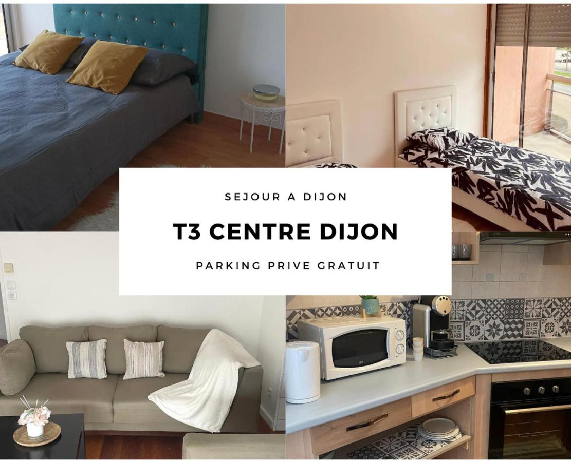 Appartement 2 chambres avec parking privé gratuit - B&B Dijon
