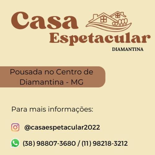 Casa Espetacular no Centro de Diamantina - B&B