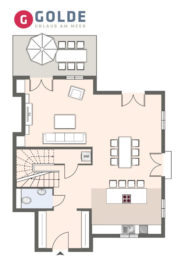 Reetdachhaus Gaia & Ganymed Reetdachhaus Ganymed - B&B Sankt Peter-Ording
