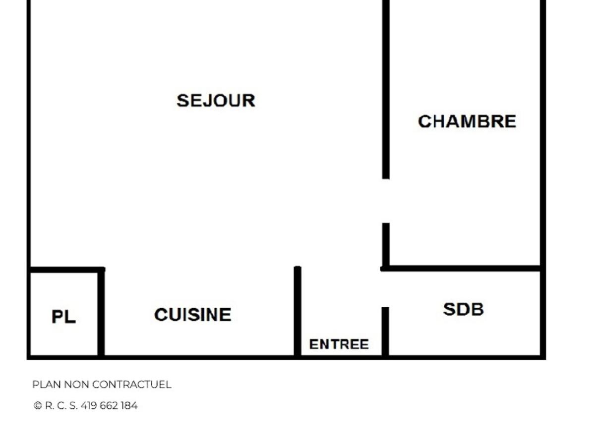 Appartement classique 4 pers à La Croisette - FR-1-452-233 - Chambres d’hôtes Les Ménuires