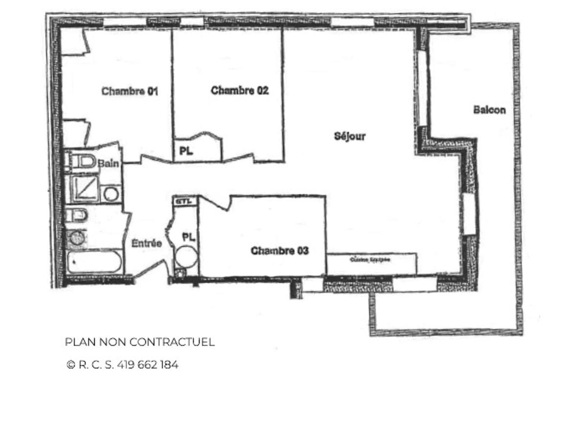 Bel appartement 4 pièces avec balcon, skis aux pieds, Le Bettex - FR-1-452-66 - Chambres d'hôtes Praranger