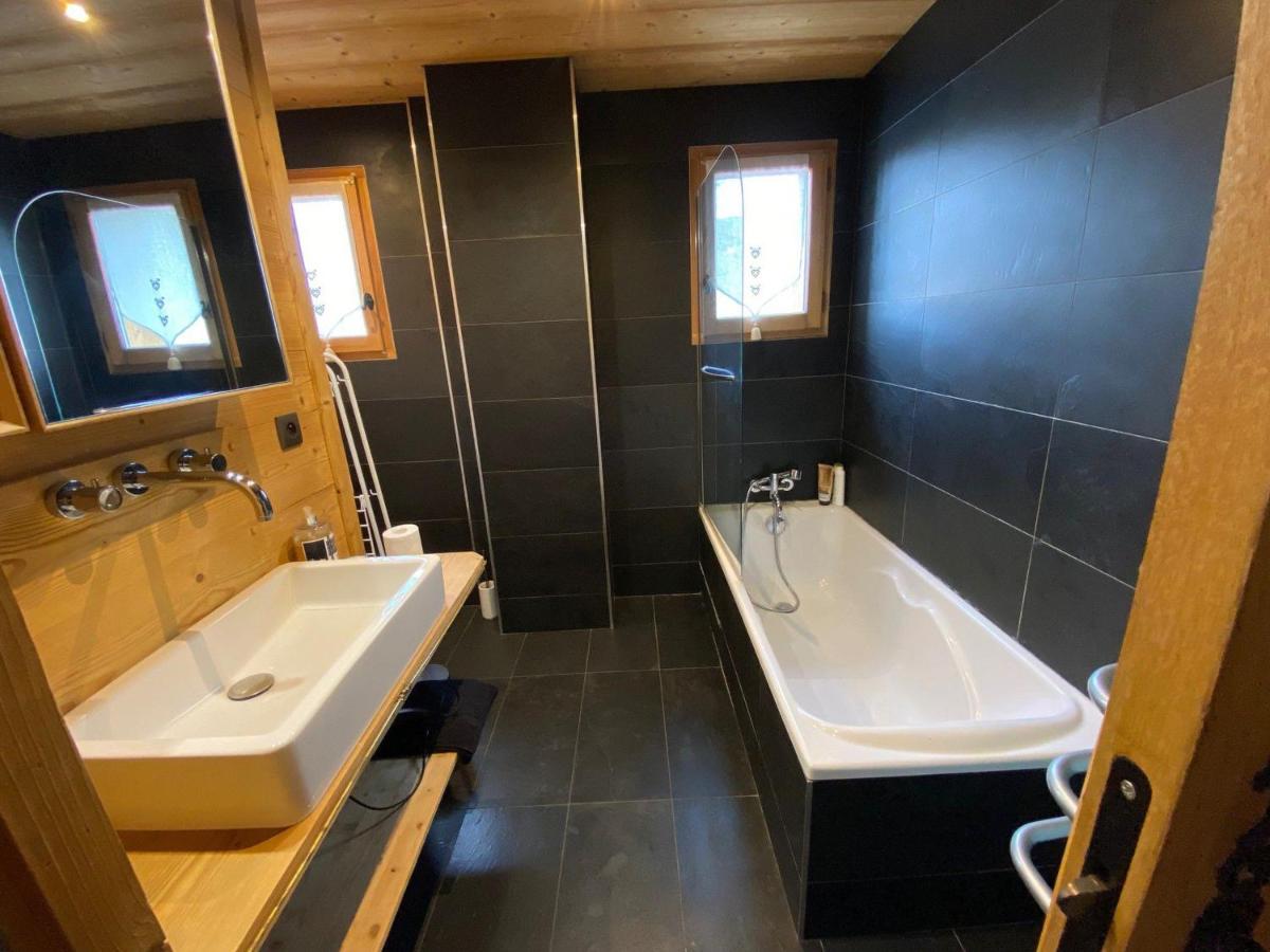 Appartement 3 chambres avec terrasse, balcon, terrain de boule, parking, wifi - FR-1-459-189 - Chambres d'hôtes La Clusaz