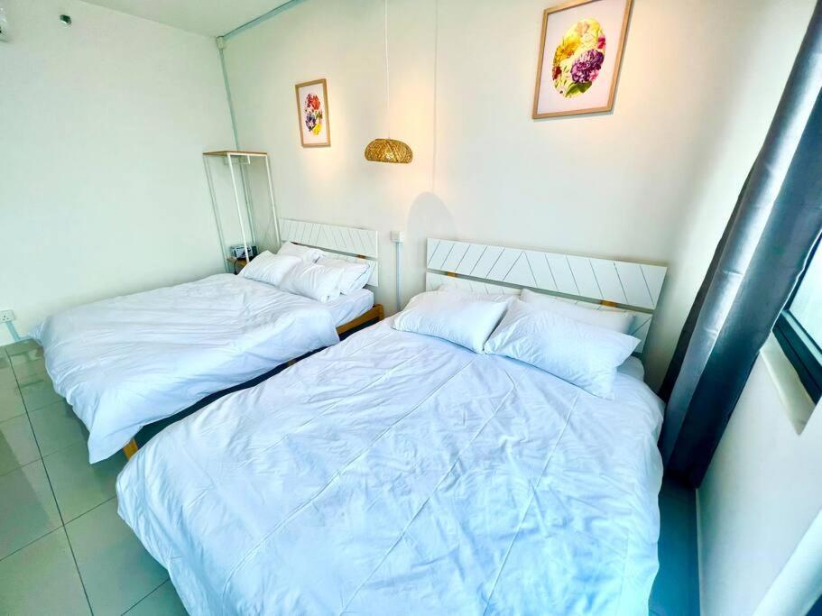 D 1-5Pax Cozy Home Trefoil Setia Alam 3bed Wifi &TV Shah Alam Setia City Mall - B&B