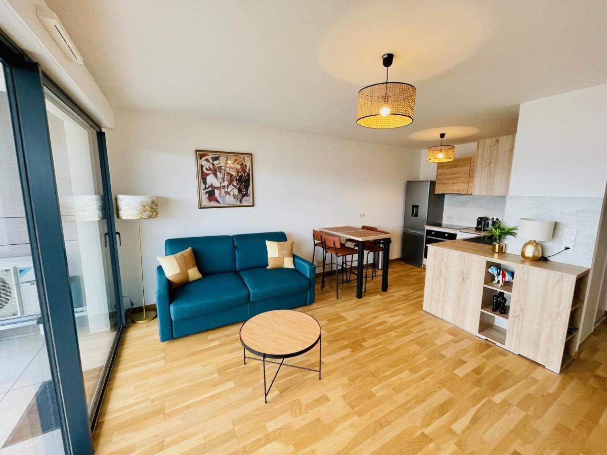 Ajaccio T2 grand standing neuf vue mer centre-ville & plages - Ferienwohnung Ajaccio