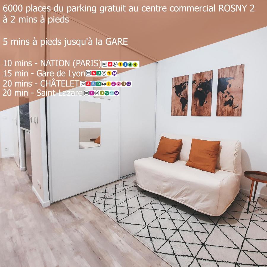 B&B Rosny-sous-Bois - 10 min de Paris Appartement touristique ou d'affaires - Bed and Breakfast Rosny-sous-Bois