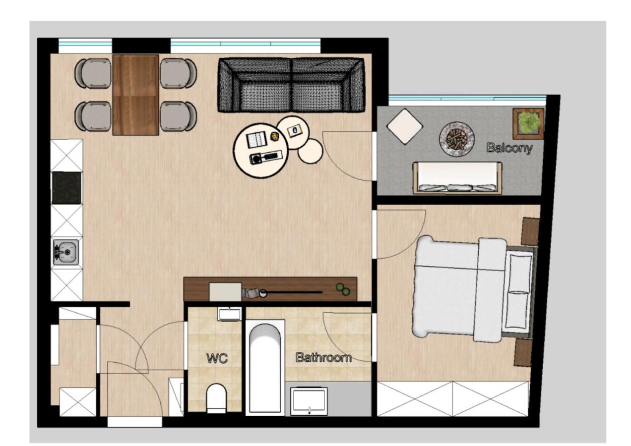 Long Term stay, Balcony, 1 min to U4 Längenfeldgasse - B&B