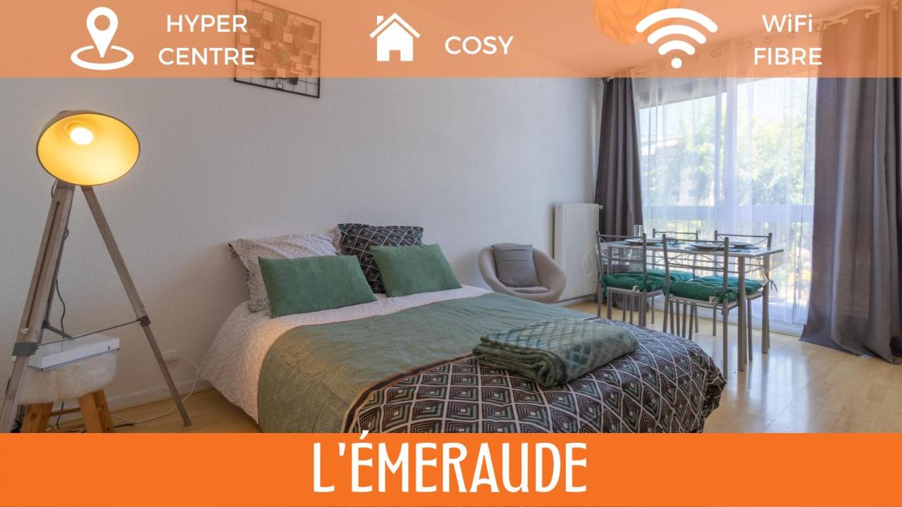 B&B Annemasse - ZenBNB - L'émeraude - Beautiful Studio Apartment - Near Tram Station for Geneva - Bed and Breakfast Annemasse