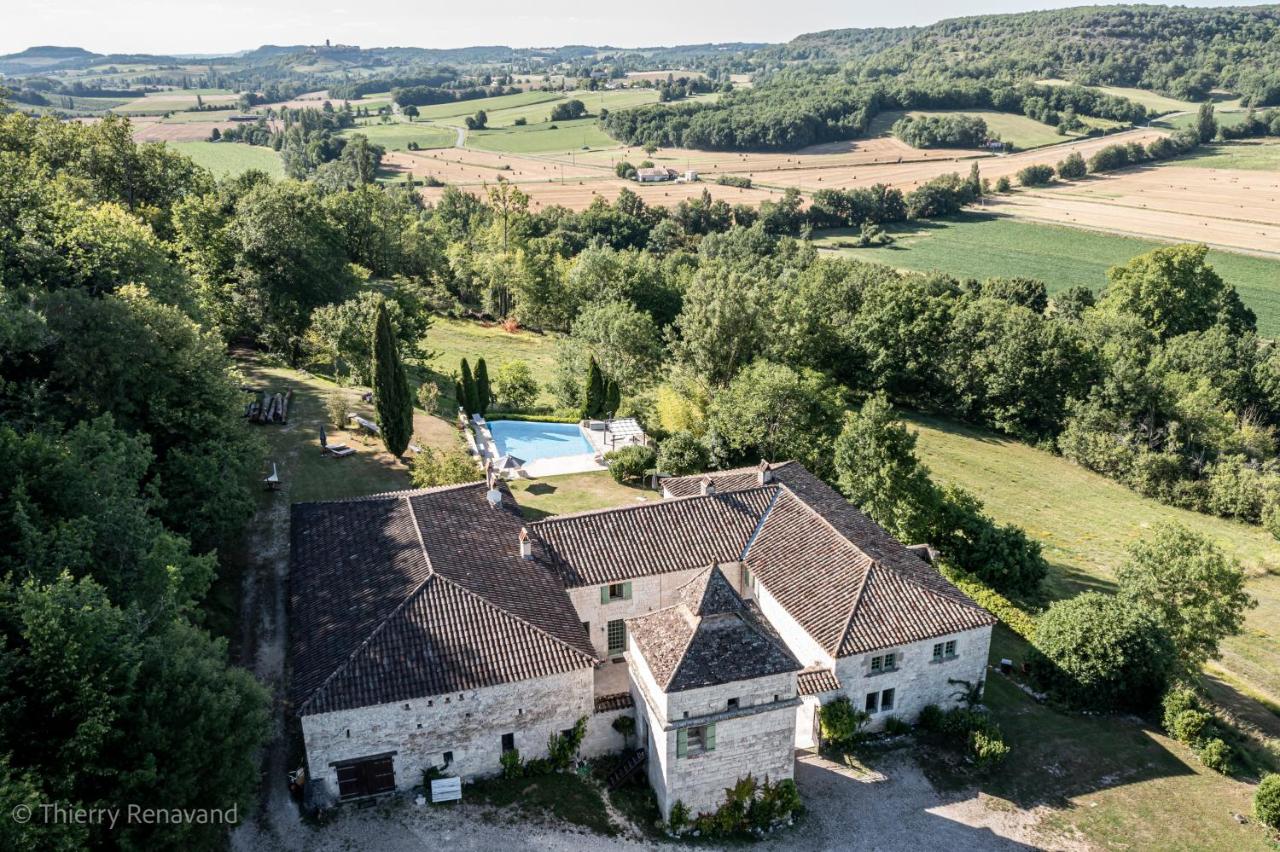 B&B Courbiac - MANOIR Le Moulinal47 - vue panoramique - Bed and Breakfast Courbiac