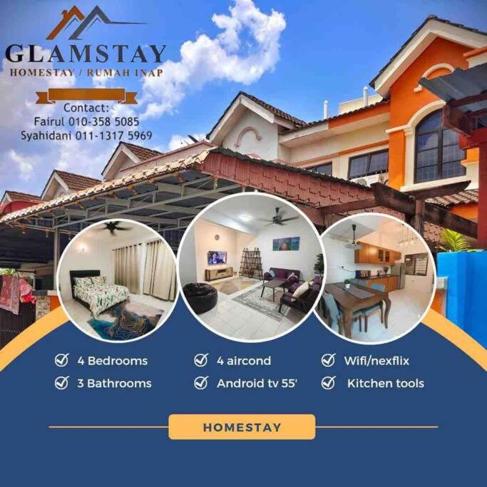 GLAMSTAY 4 Rooms Aircond with Free Netflix - B&B