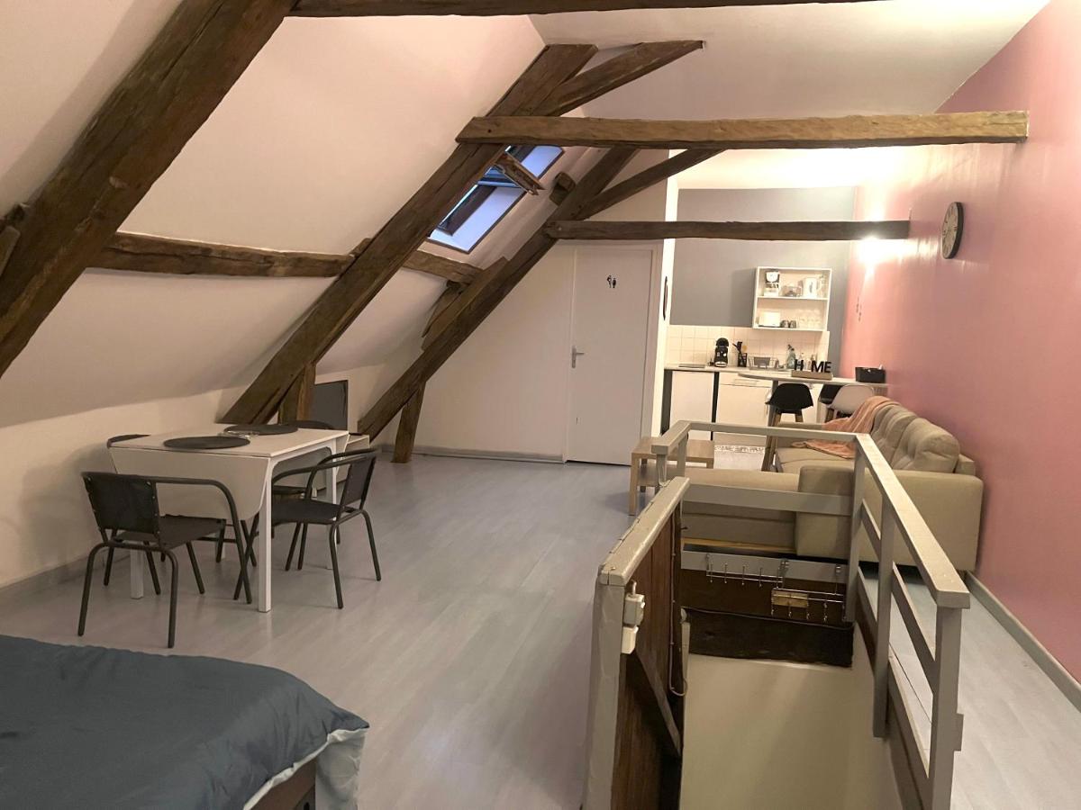 Chablis: grand studio en plein centre ville - Bed and Breakfast