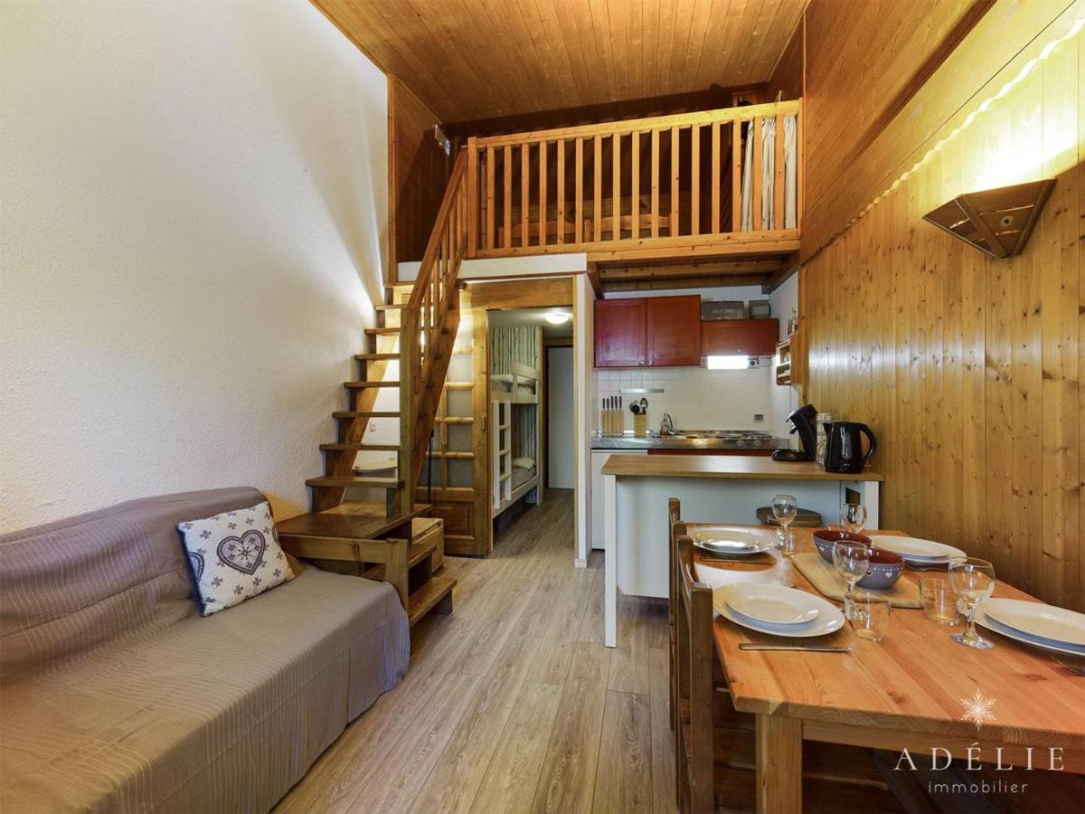 Studio mezzanine rénové 4 pers, balcon, 80m des pistes, proche commerces - Montvalezan - FR-1-398-597 - Ferienwohnung