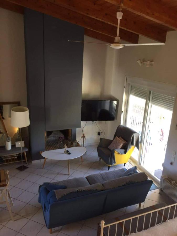 Beach n Fun BBQ Fireplace - B&B Saronída