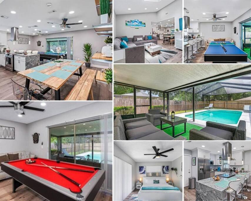Stunning Heated Pool House Close to Tampa - B&B Seffner