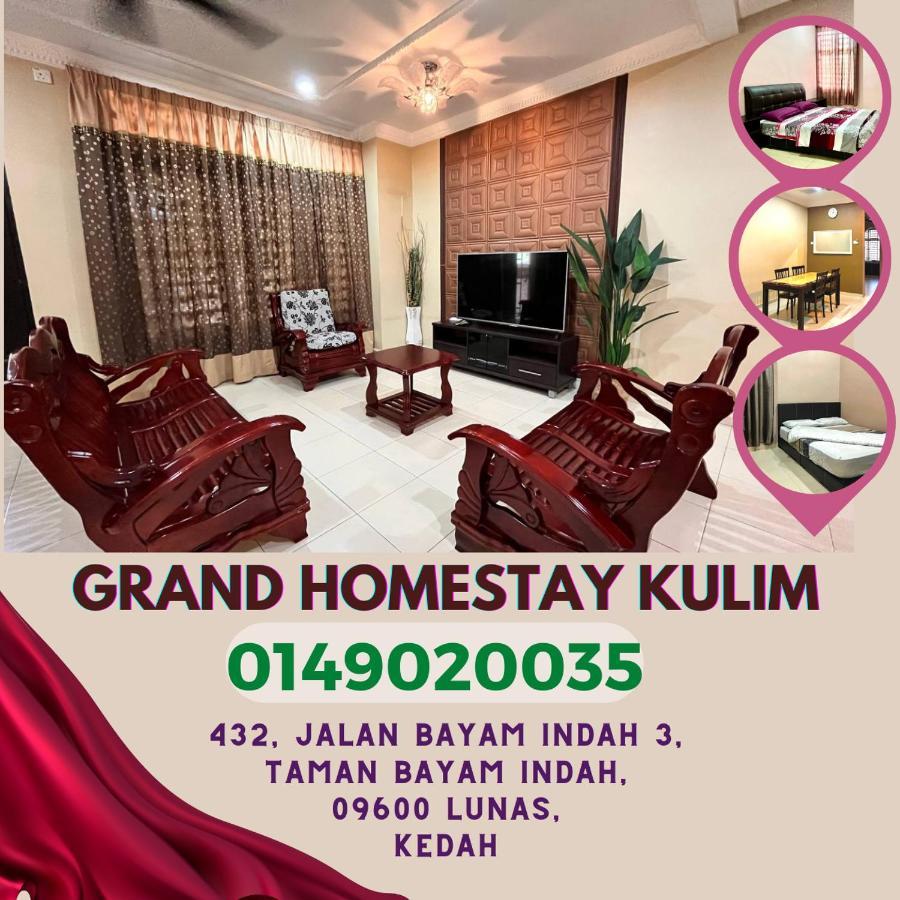 B&B Lunas - Grand Homestay Kulim 4-Bedroom - Bed and Breakfast Lunas