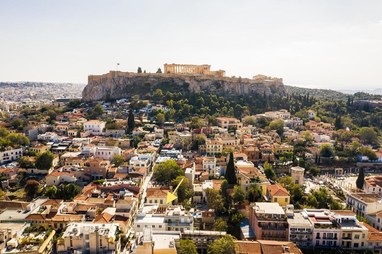 The Hadrian Wall - A Historic Acropolis Villa - B&B Atene