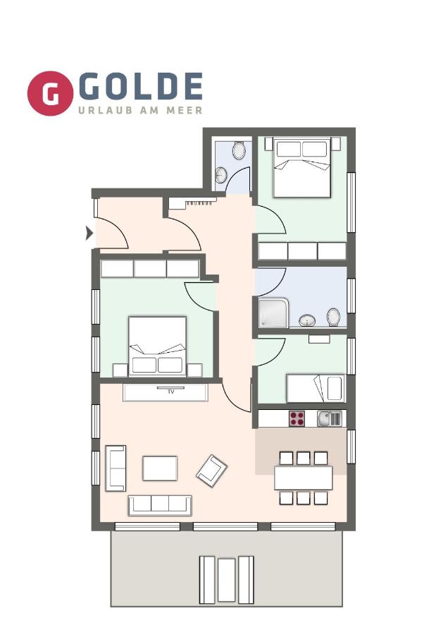 SPO Bude Appartement SPO Bude 4 - Ferienwohnung